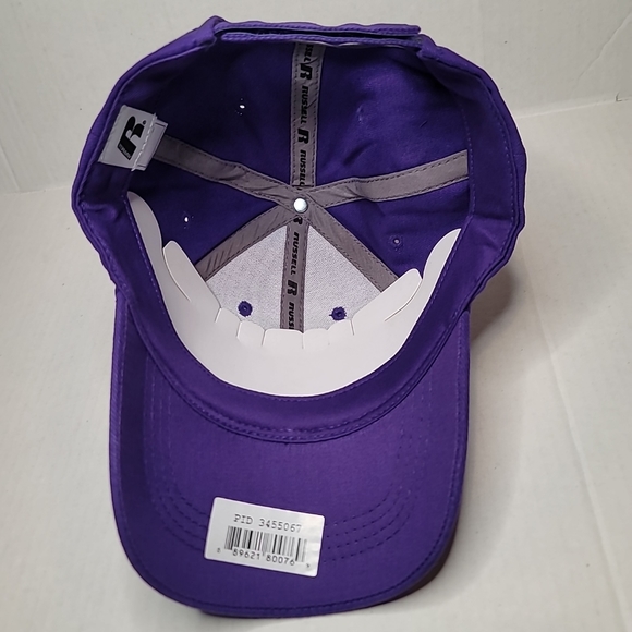 Men's Russell Purple Kansas State Wildcats NCAA Endless Adjustable Hat Cap NEW - Picture 5 of 6